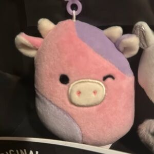 Patty the cow select series squishmallow clip NWT